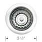 BLANCO Decorative Basket Strainer - Chrome