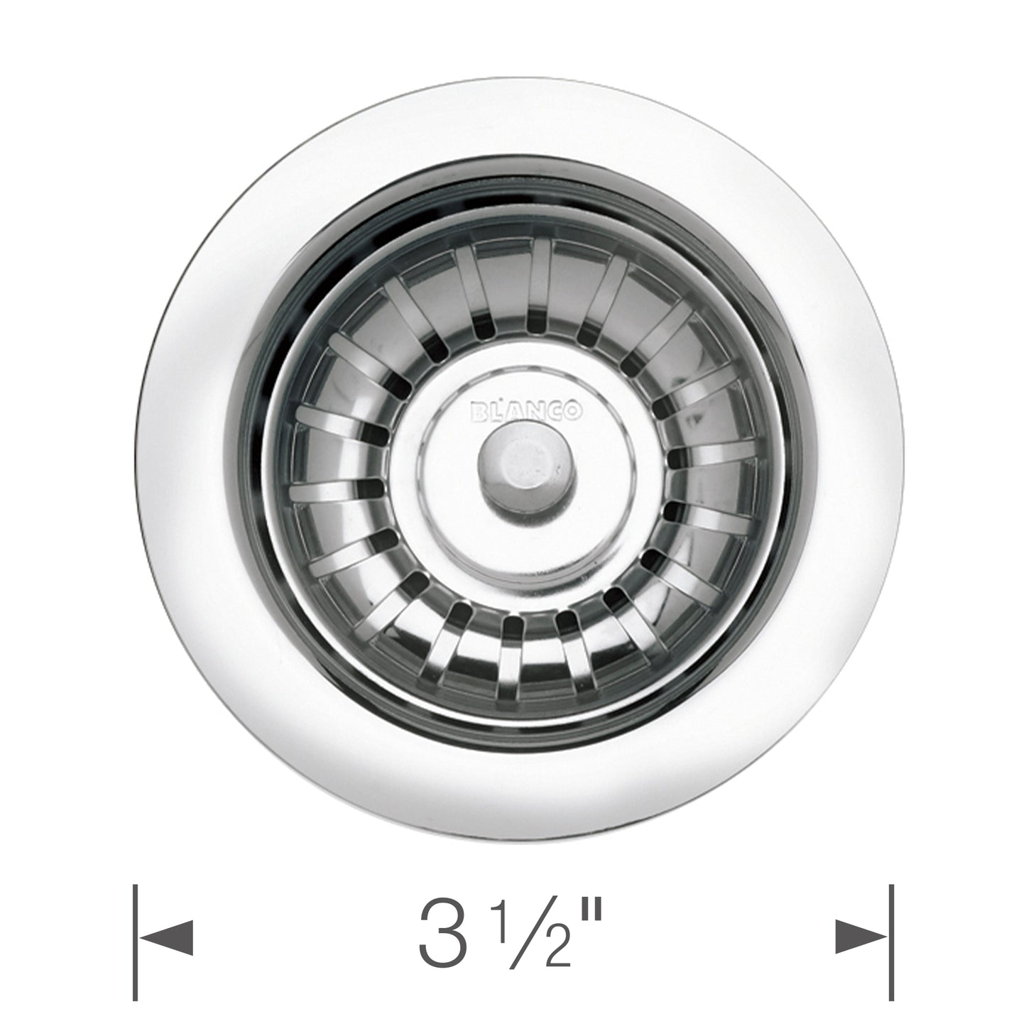 BLANCO Decorative Basket Strainer - Chrome