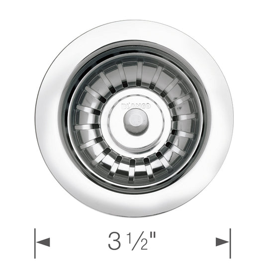 BLANCO Decorative Basket Strainer - Chrome