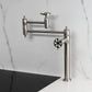 Kingston Brass KS3703RX Belknap Deck Mount Pot Filler Faucet, Antique Brass