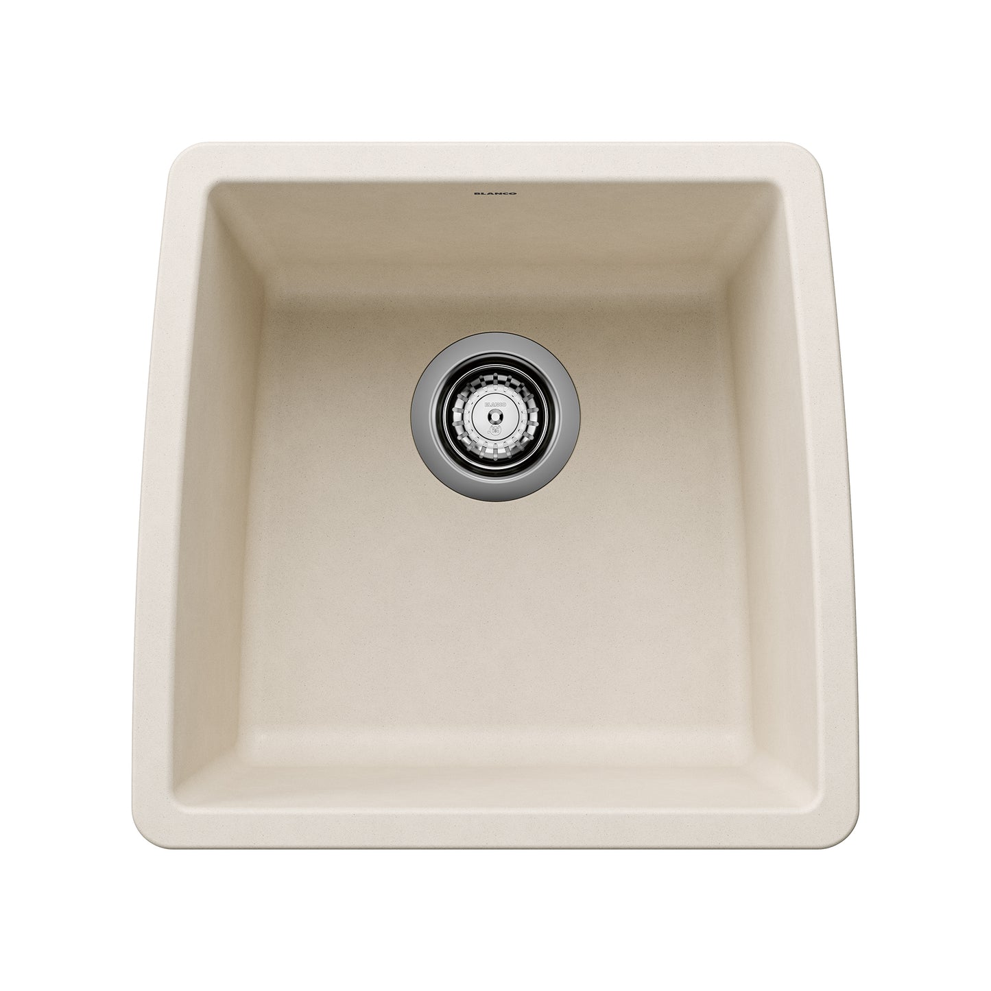 BLANCO Performa SILGRANIT 17" Undermount Bar Sink with sleek design and integrated drain.