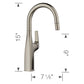 BLANCO Rivana Pull-Down Bar Faucet