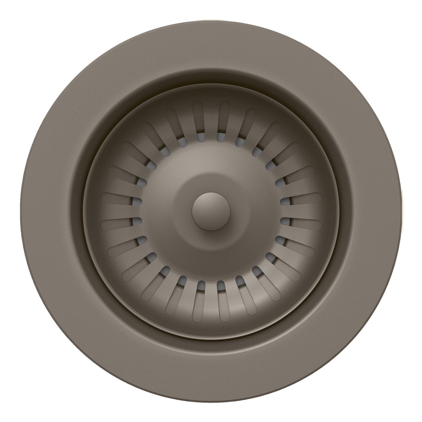 Color-Coordinated Metal Disposal Flange - Anthracite