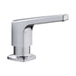 BLANCO Rivana Soap Dispenser in a sleek, modern chrome design for contemporary kitchens.