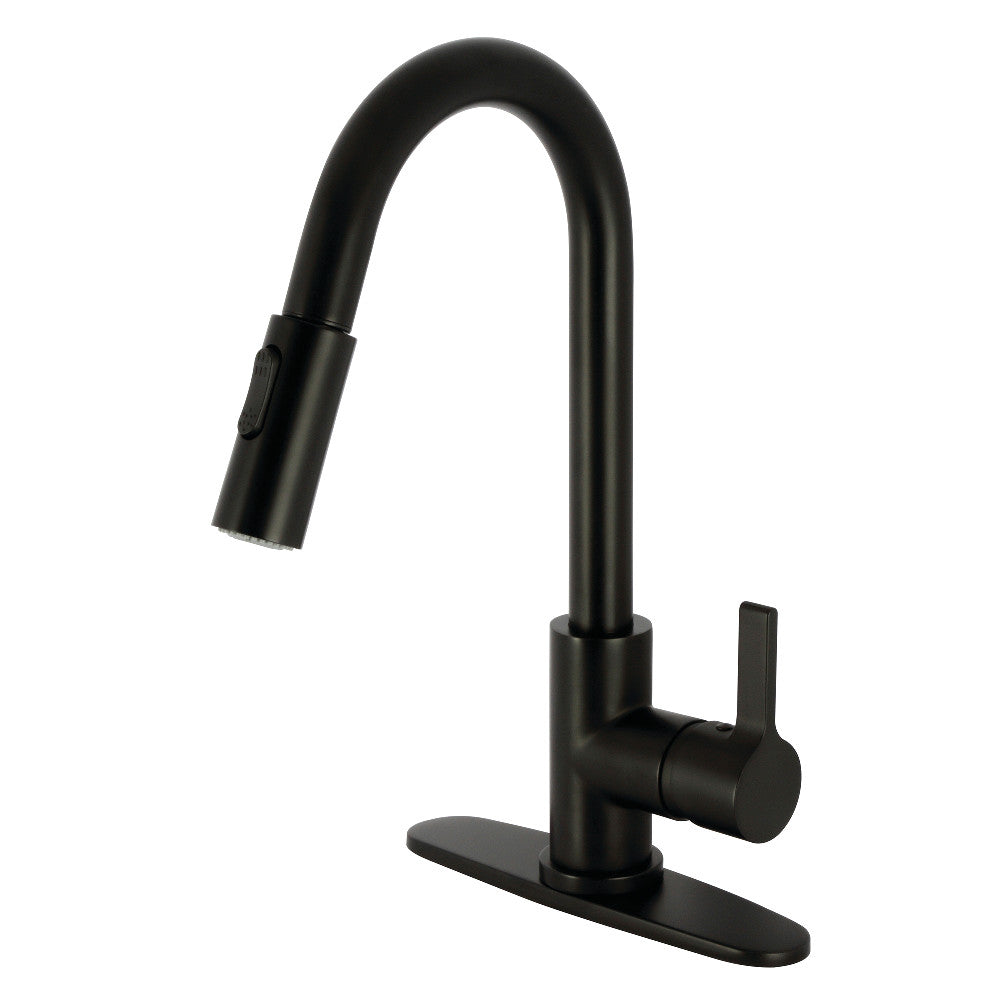 Kingston Brass LS8783CTL Continental Pull-Down Kitchen Faucet