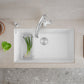 BLANCO Precis SILGRANIT 32" Super Single Undermount Kitchen Sink