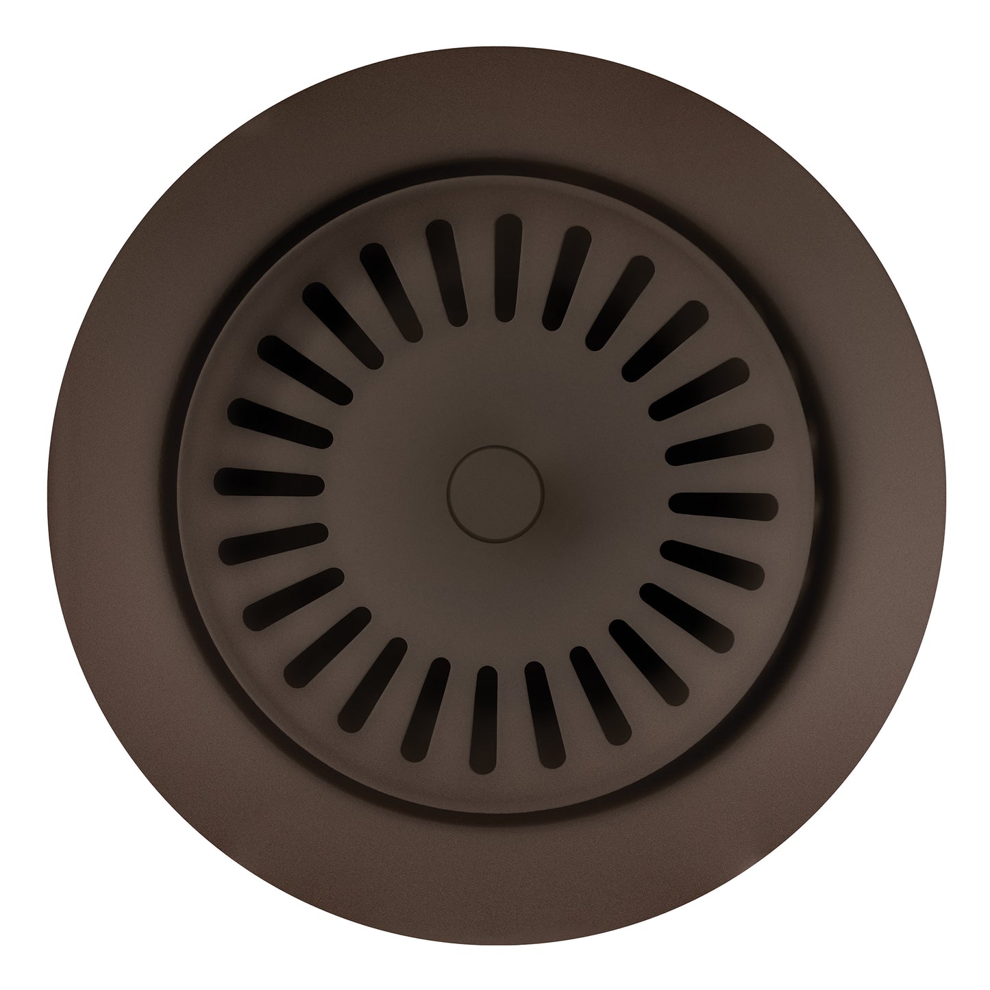 Color-Coordinated Metal Disposal Flange - Anthracite