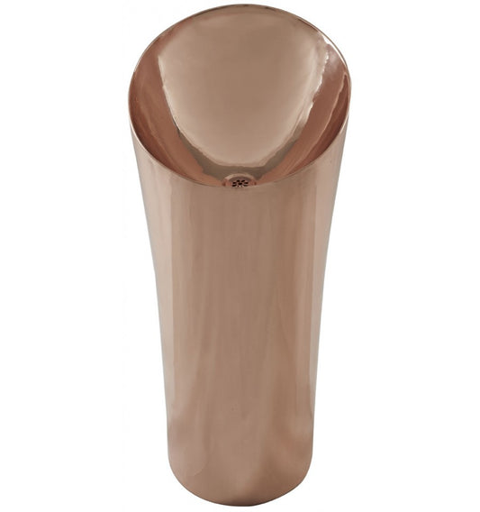 Thompson Tuxpan one-piece rose gold copper sink and pedestal 1915