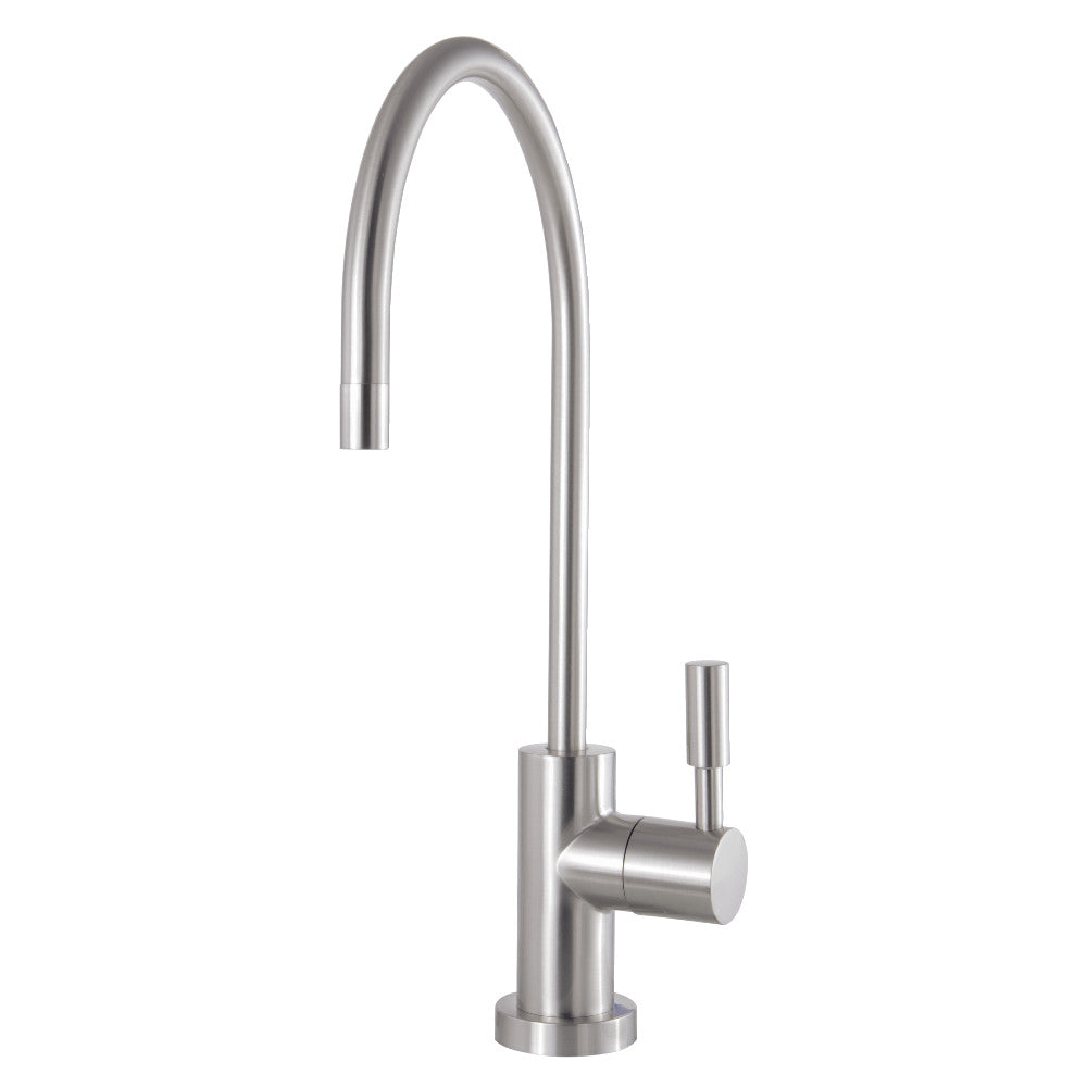 Kingston Brass KSAG8193DL Concord Reverse Osmosis System Filtration Water Air Gap Faucet, Antique Brass in brushed nickel finish