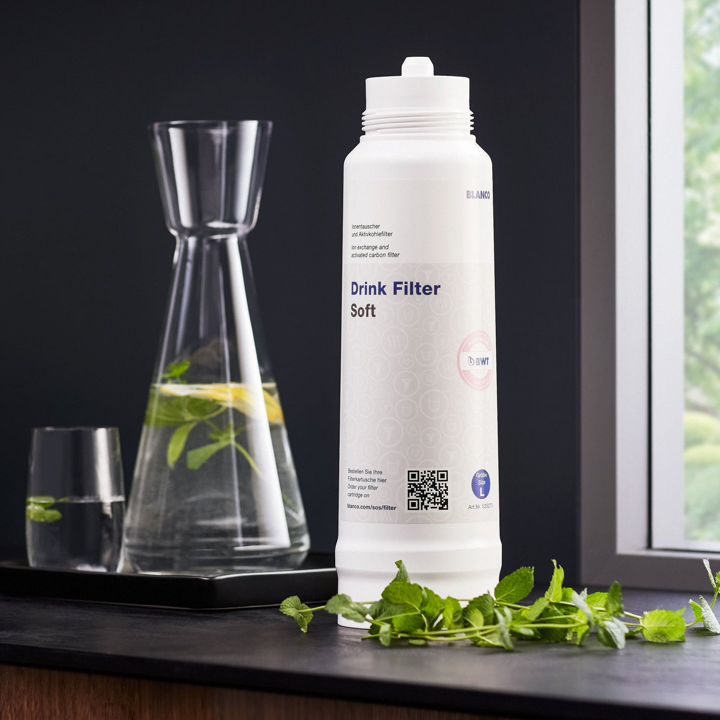 BLANCO Soft L Water Filter Starter Set