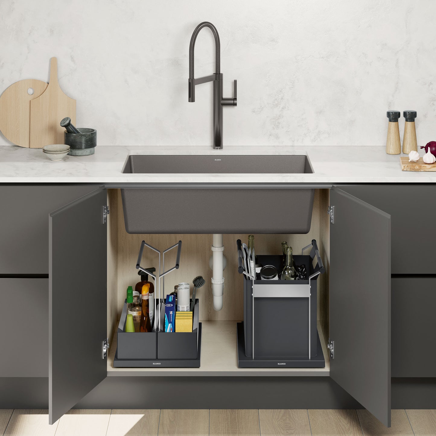 BLANCO Double Under Sink Storage Organizer