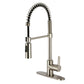 Kingston Brass LS877CTLAB Continental Pre-Rinse Kitchen Faucet