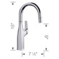BLANCO Rivana Pull-Down Bar Faucet