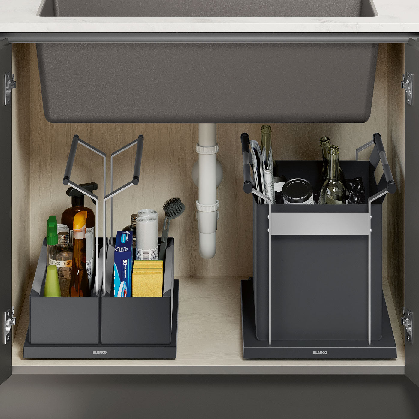 BLANCO Double Under Sink Storage Organizer