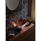 Thompson Otomi 19" Rose Gold and Hammered Nickel Bathroom Sink - BRV-1914TT - view 3