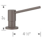 Torre Soap Dispenser - Anthracite