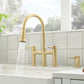 BLANCO Empressa Pull-Down Dual-Spray Bridge Faucet