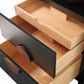 Thompson Permanente wood vanity VANITY-PERM with drawers open