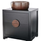 Thompson Permanente vanity VANITY-PERM, three-quarter view showing its soft curved form