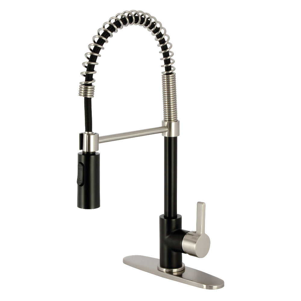 Kingston Brass LS877CTLAB Continental Pre-Rinse Kitchen Faucet