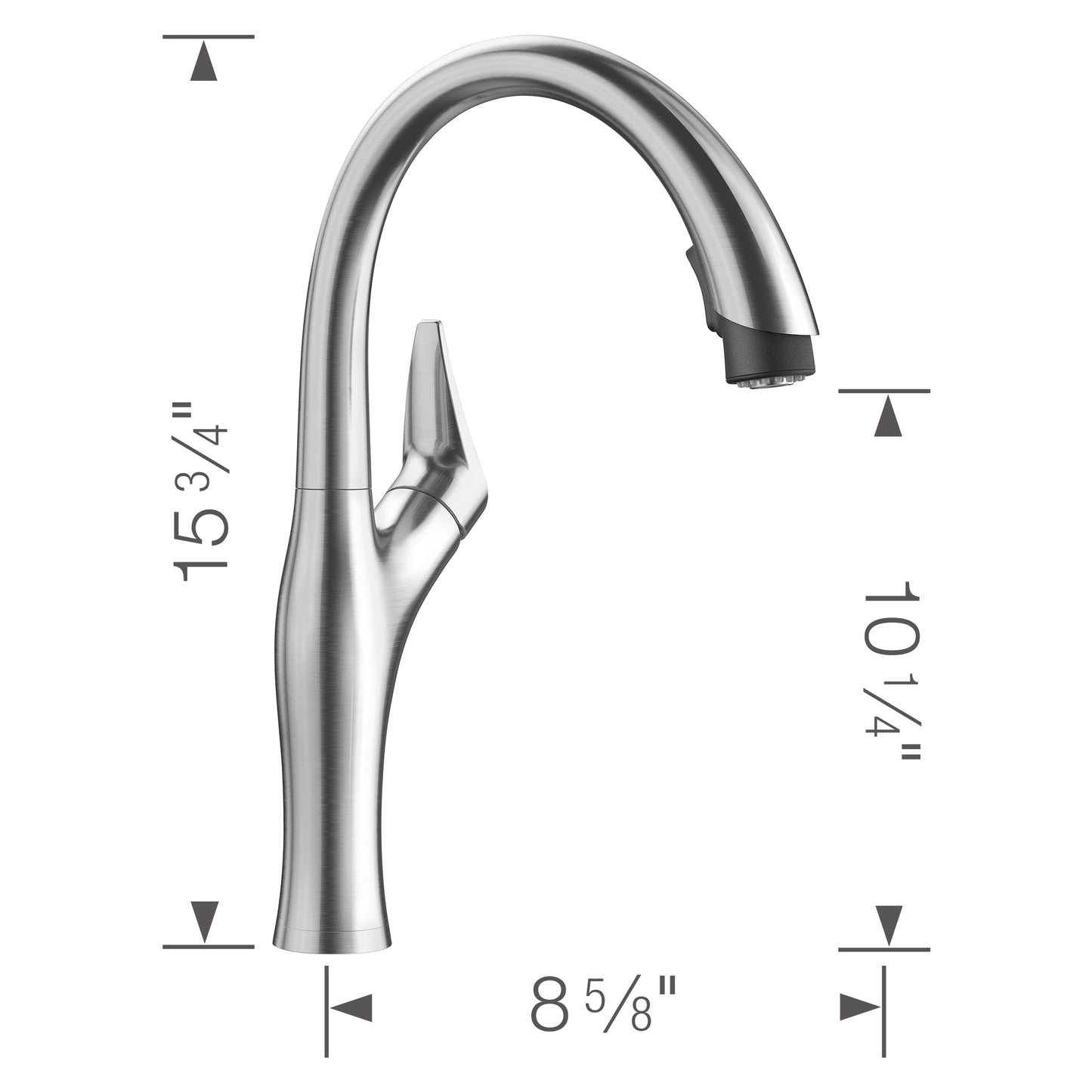 BLANCO Artona Pull-Down Dual-Spray Kitchen Faucet