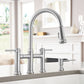 BLANCO Empressa Pull-Down Dual-Spray Bridge Faucet