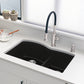 BLANCO Diamond SILGRANIT 32" 60/40 Double Bowl Undermount Kitchen Sink with Low Divide