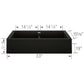 BLANCO VINTERA 33" SILGRANIT Double Bowl Farmhouse Sink