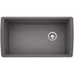 BLANCO Diamond SILGRANIT 33" Super Single Undermount Kitchen Sink