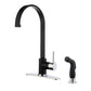 Kingston Brass LS8713DLSP Concord Kitchen Faucet with Side Sprayer