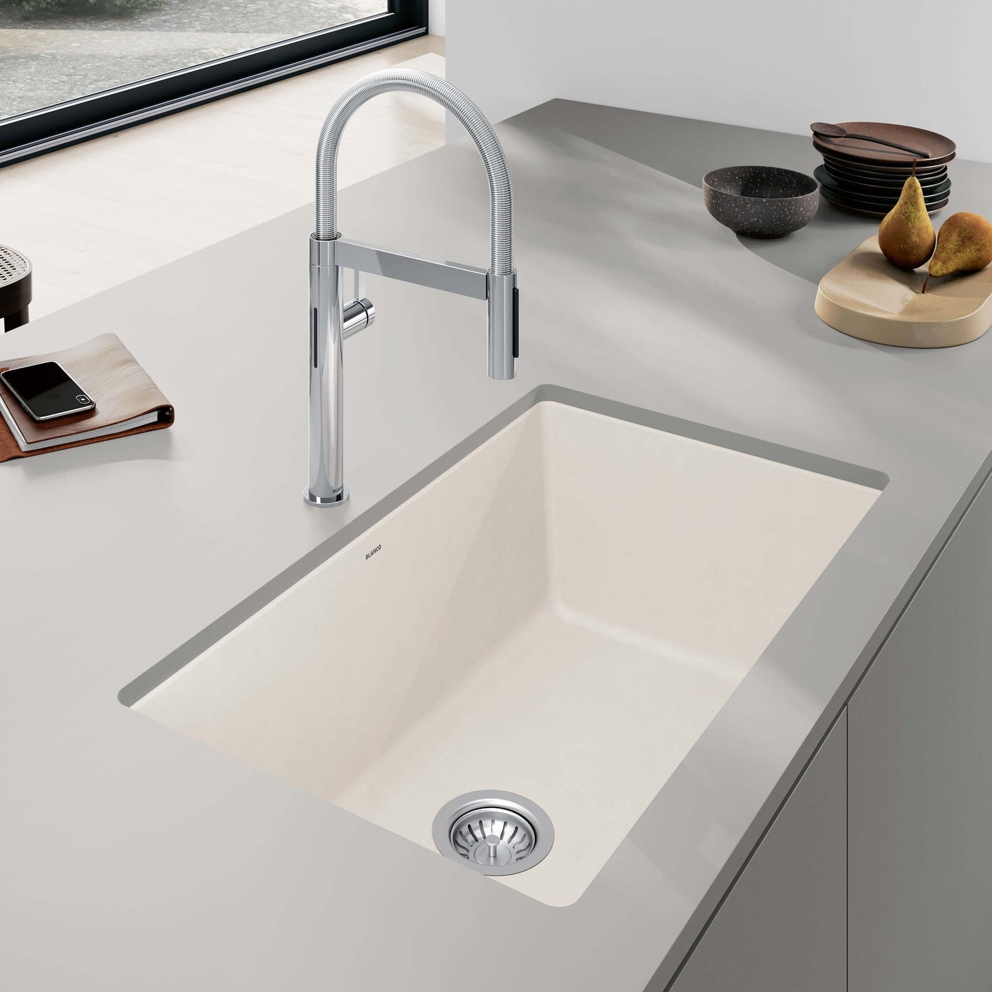 BLANCO Culina II Pull-Down Dual-Spray Touchless Sensor Kitchen Faucet