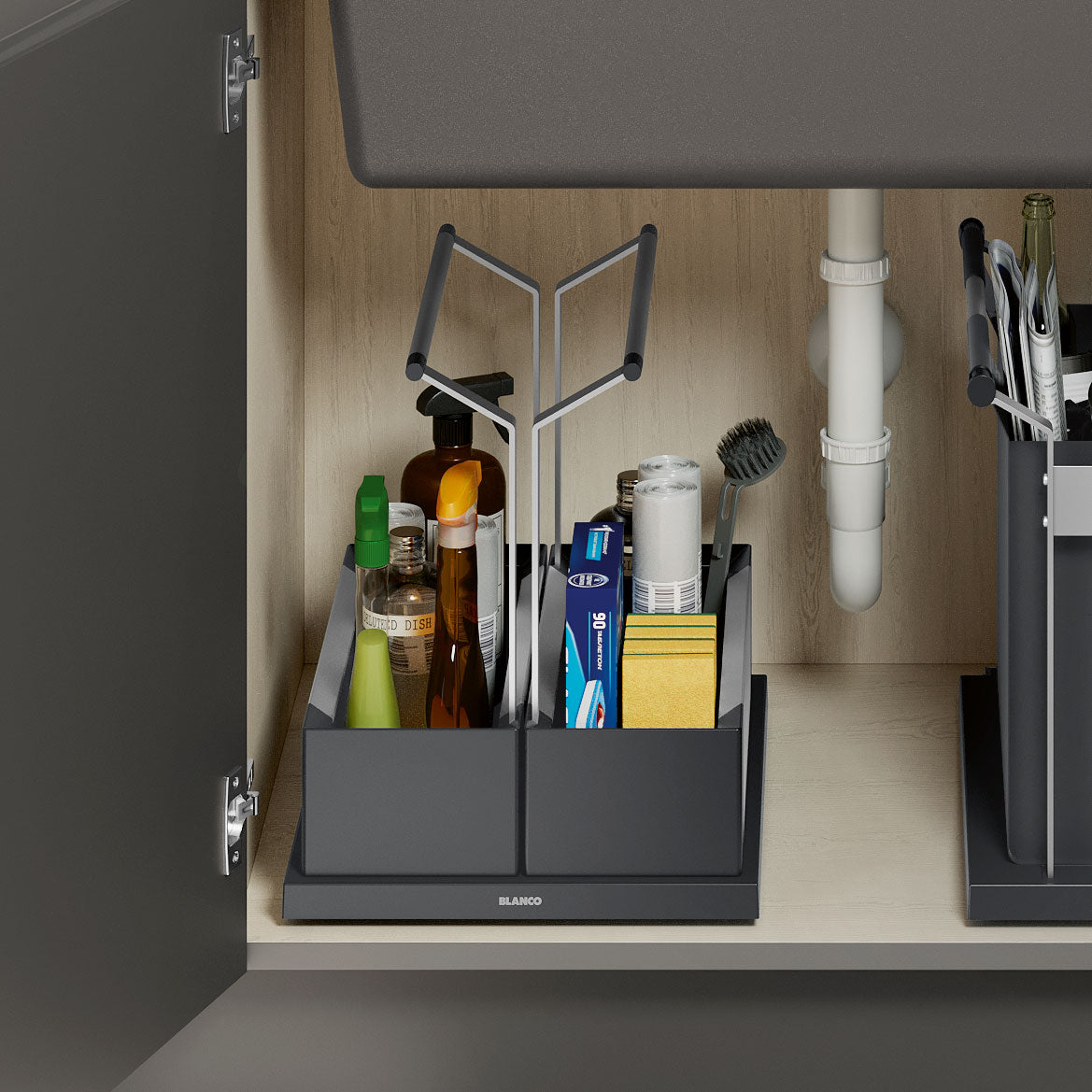BLANCO Double Under Sink Storage Organizer