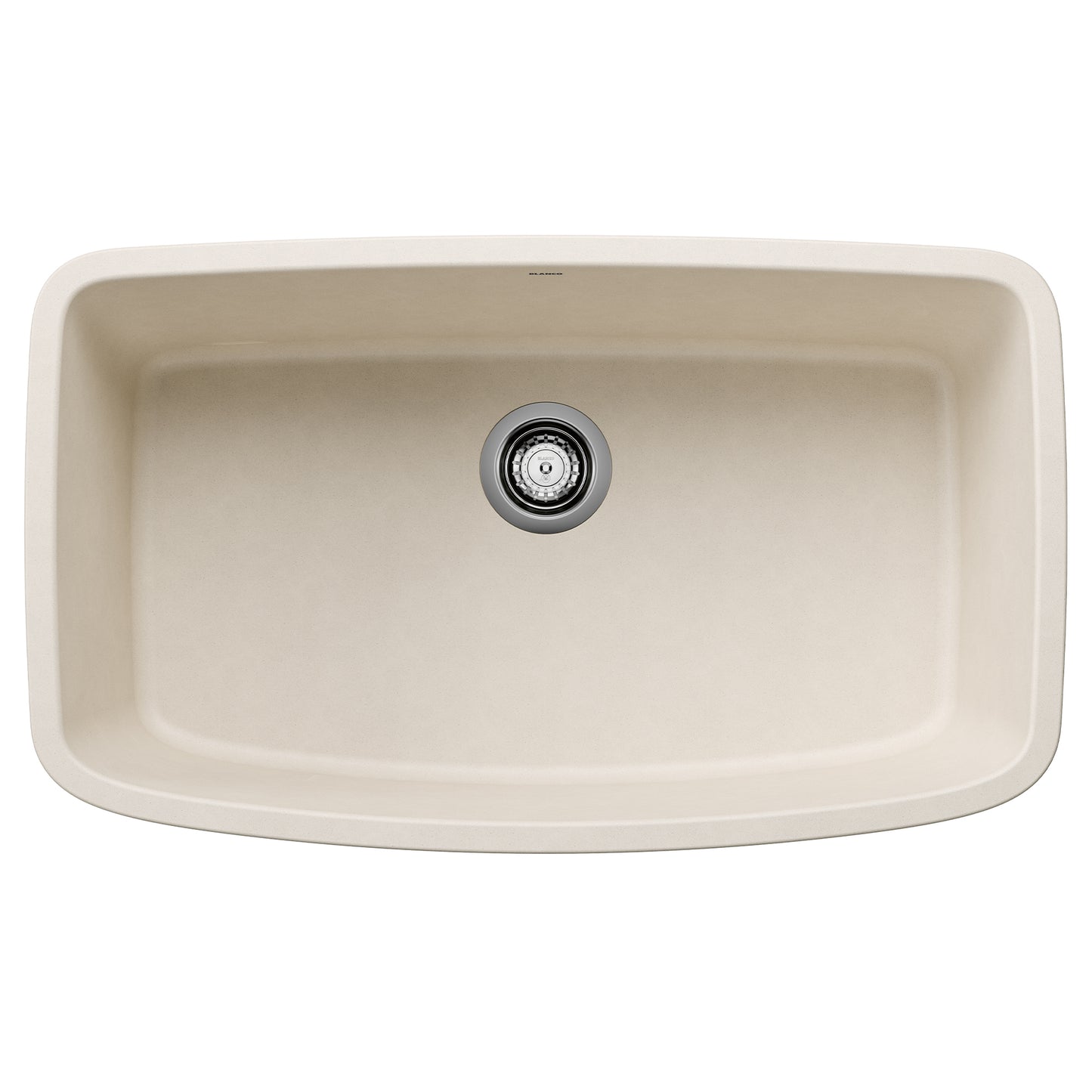 BLANCO Valea SILGRANIT 32" Super Single Undermount Kitchen Sink spacious single basin design.