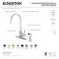 Kingston Brass LS8713CTLSP Continental Kitchen Faucet with Side Sprayer