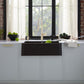 BLANCO Ikon SILGRANIT 30" Single Bowl Apron-Front Farmhouse Sink
