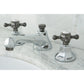 Kingston Brass NS4460BX Water Onyx Widespread Bathroom Faucet