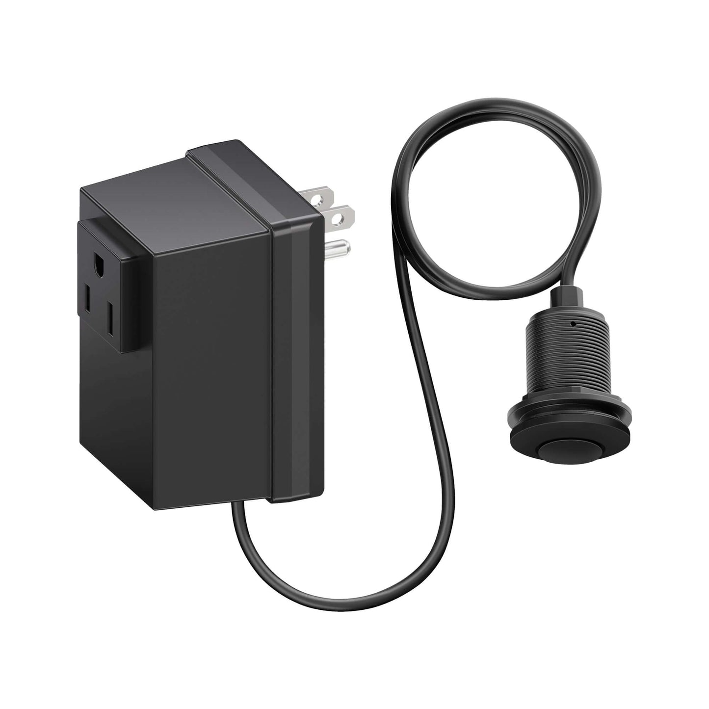 BLANCO Air Switch Set for Garbage Disposal with air control activation and power adapter.