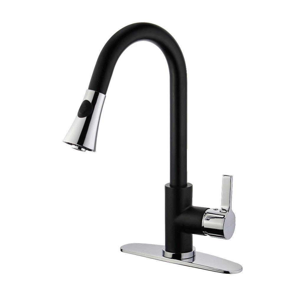 Kingston Brass LS8723CTL Continental Pull-Down Kitchen Faucet