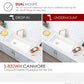 Stylish 32" Composite Granite Workstation Kitchen Sink