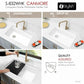 Stylish 32" Composite Granite Workstation Kitchen Sink