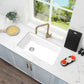 Stylish 32" Composite Granite Workstation Kitchen Sink