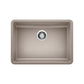 BLANCO Precis SILGRANIT 25" ADA Single Bowl Undermount Kitchen Sink