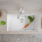 BLANCO Precis SILGRANIT 32" Super Single Undermount Kitchen Sink