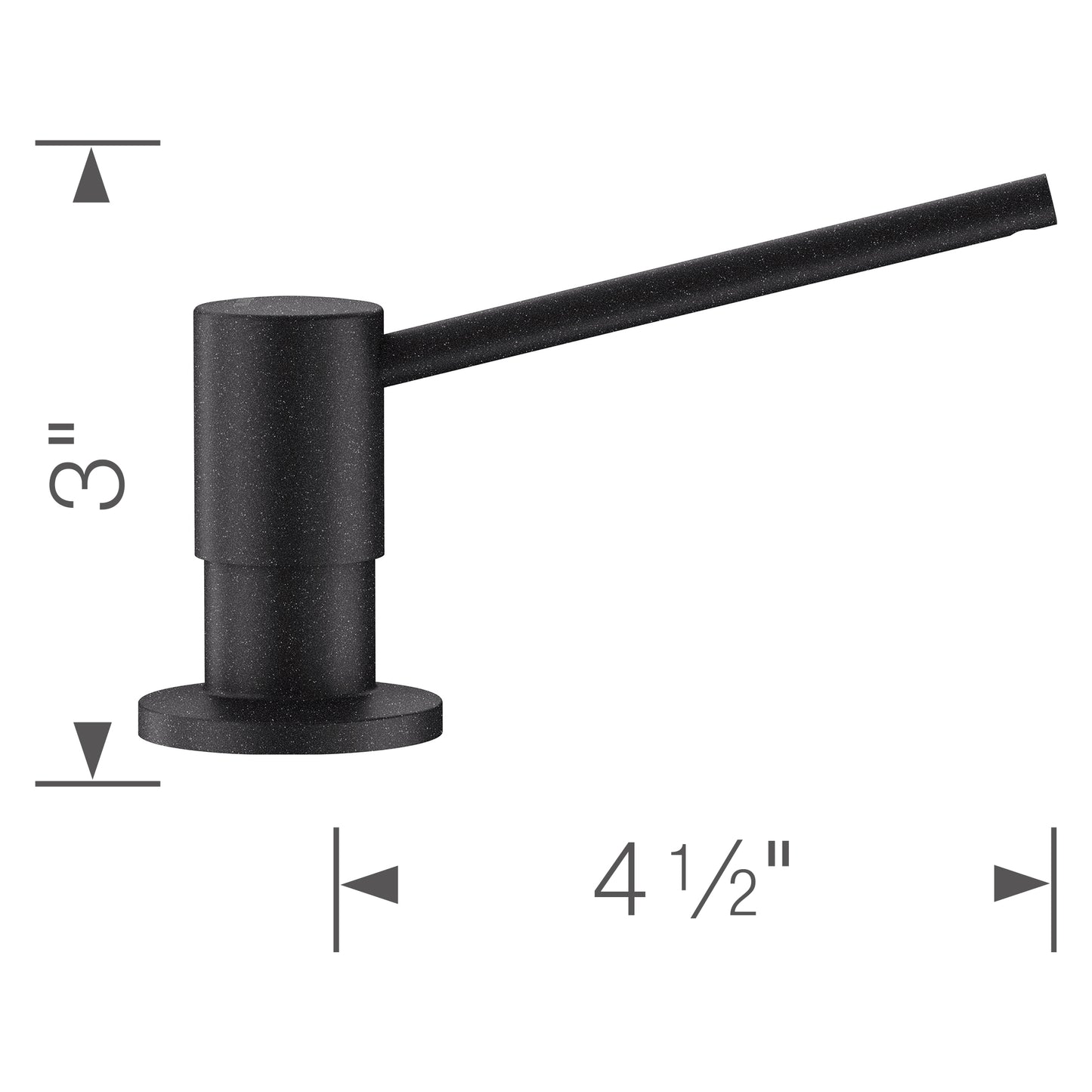 Torre Soap Dispenser - Anthracite