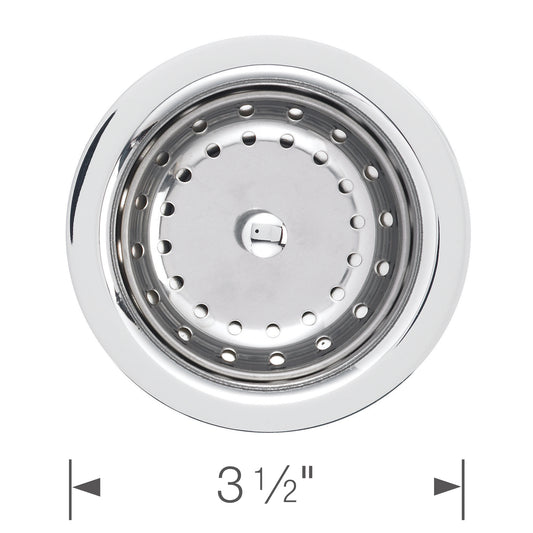 BLANCO Deluxe Steel Strainer - Chrome