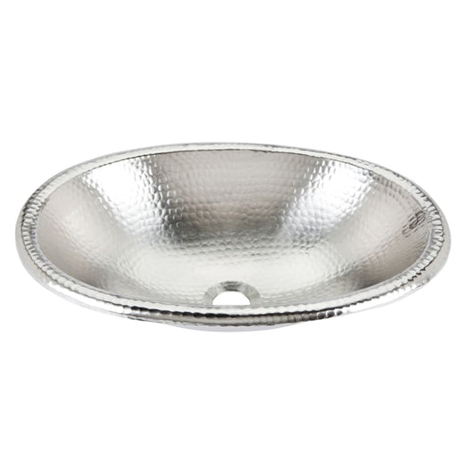 Thompson Huacana 19" Hammered Nickel Bath Sink - 2OBC-BRN