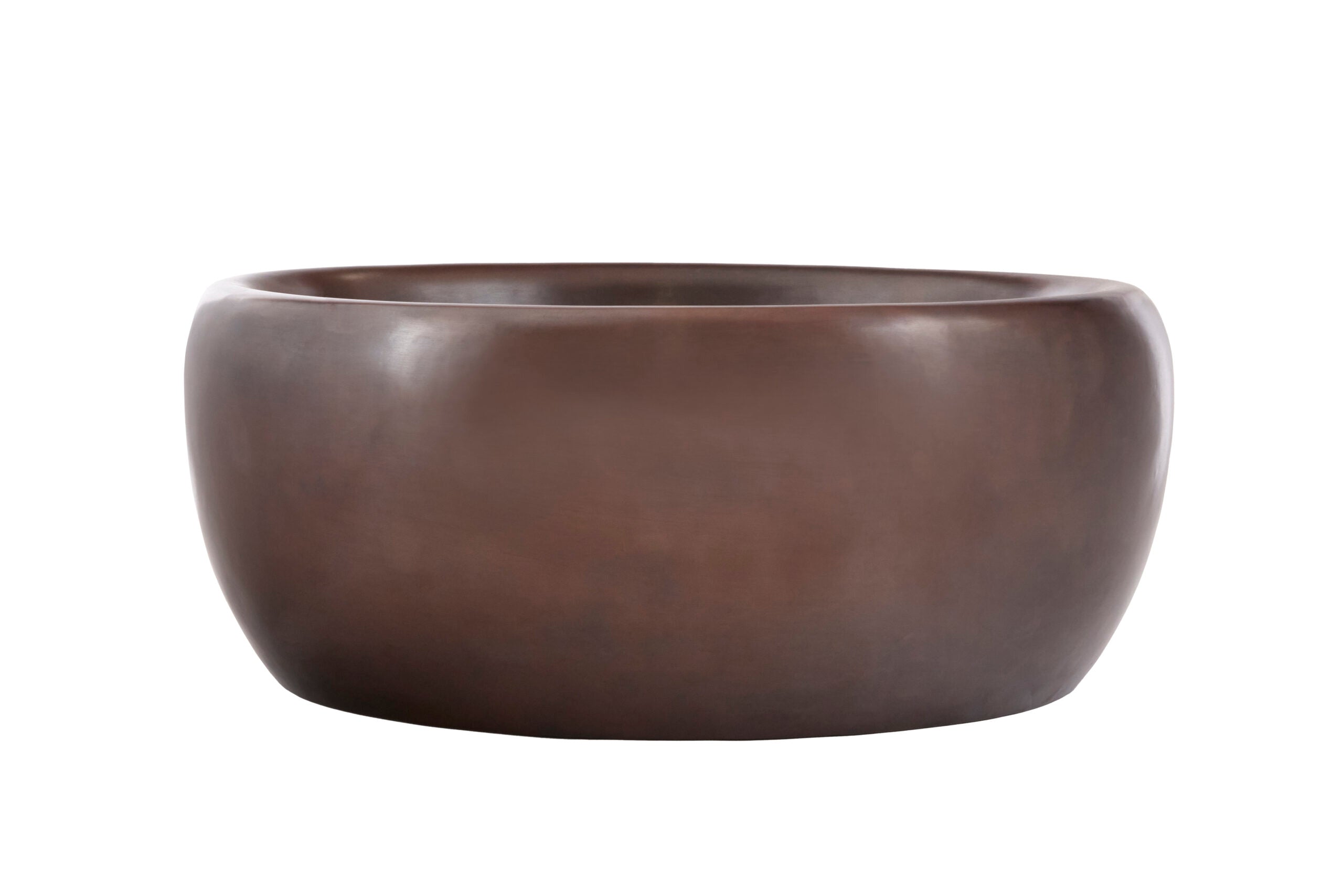 Thompson Permanente 17" Smooth Aged Copper Vessel Sink - VESSEL-PERM - view 3