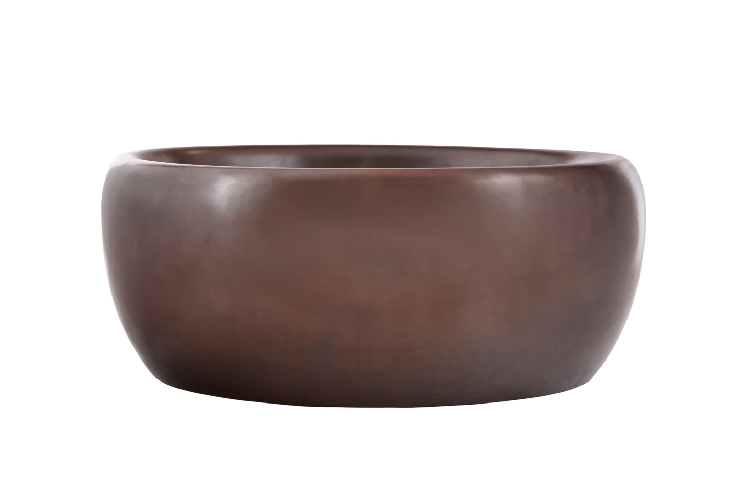 Thompson Permanente 17" Smooth Aged Copper Vessel Sink - VESSEL-PERM - view 3