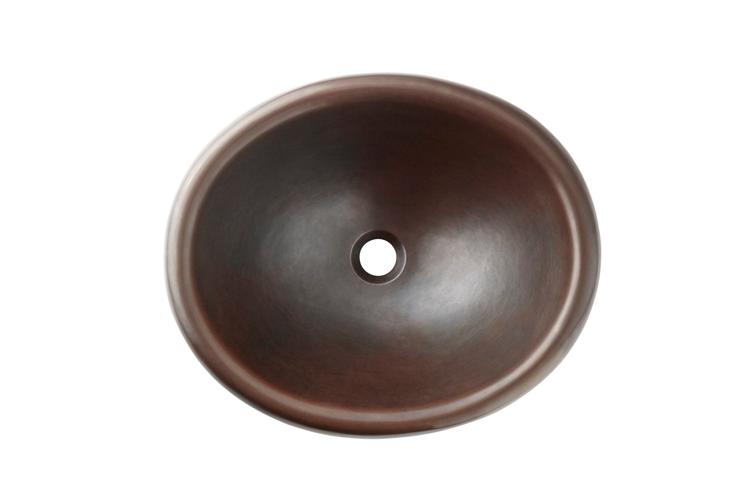 Thompson Permanente 17" Smooth Aged Copper Vessel Sink - VESSEL-PERM - view 2