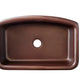 Thompson Permanente Handcrafted Kitchen Sink in Smooth Aged Copper - KSA-PERM